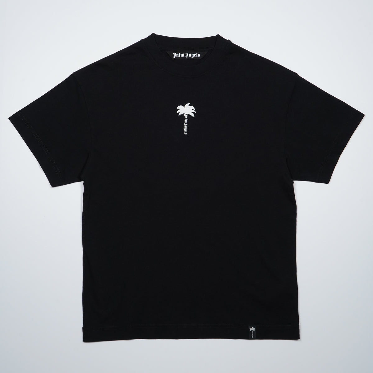 T-Shirt Palm Angels Palm Tree Statement Regular PAMAA001JR008-1003 Black / Off White