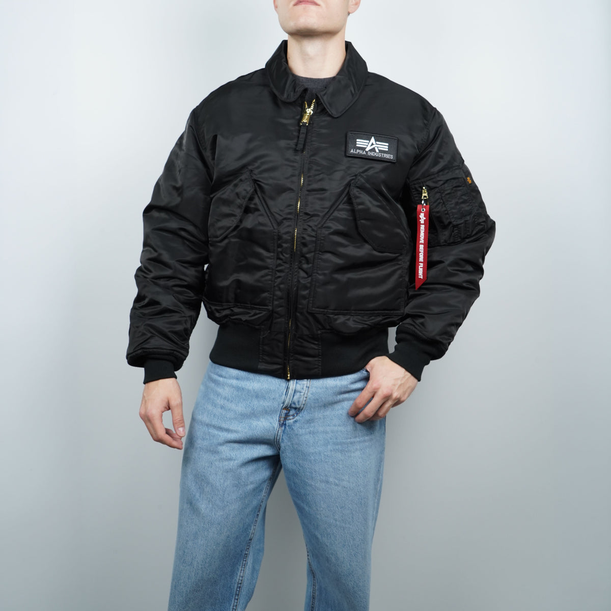 Bomber Alpha Industries 100102 CWU-45 Heritage Nero