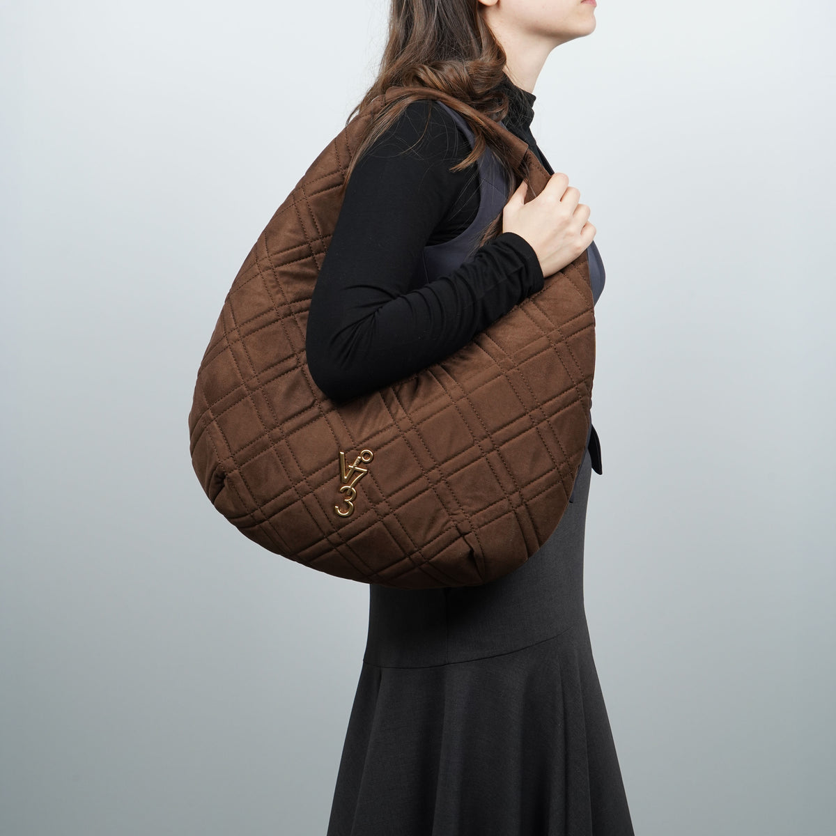 Borsa V°73 Diaspro BSA9801C Caffè Marrone