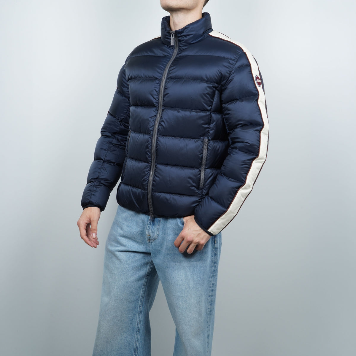 Piumino Colmar Originals Warrior 1224 68 Blu Navy con Imbottitura in Piuma