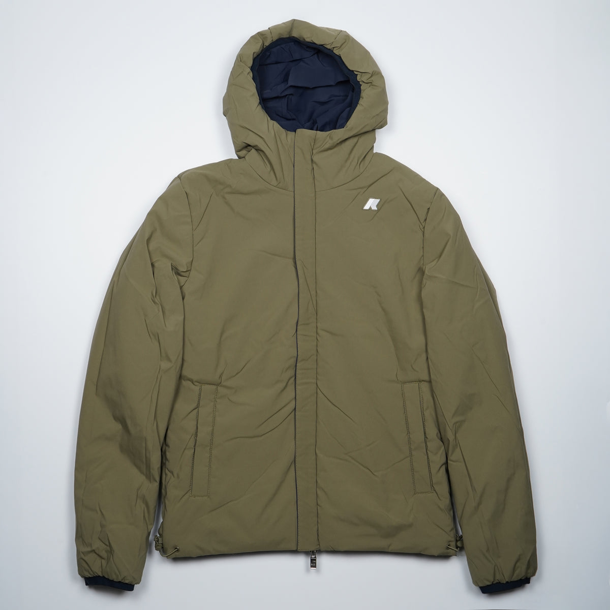 Giubbotto Kway Jack ST Warm Double k6128vw D0C Blu Navy e Verde Militare