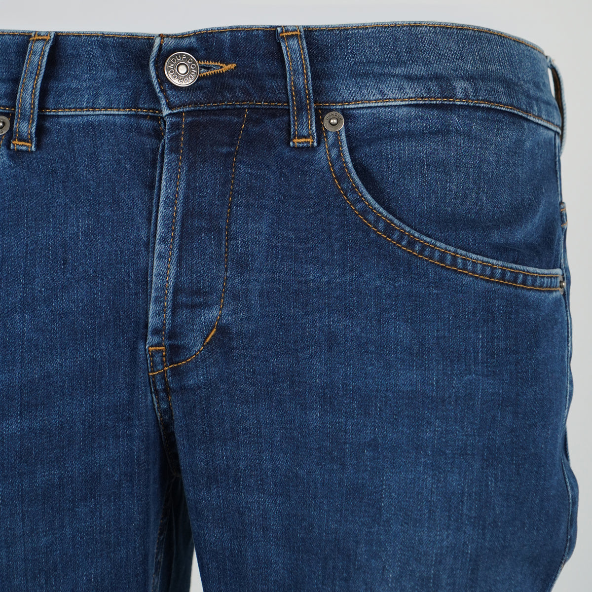 Jeans Dondup George UP232DS0389UMD5-800 Blu Skinny Fit in Denim Stretch Coolmax
