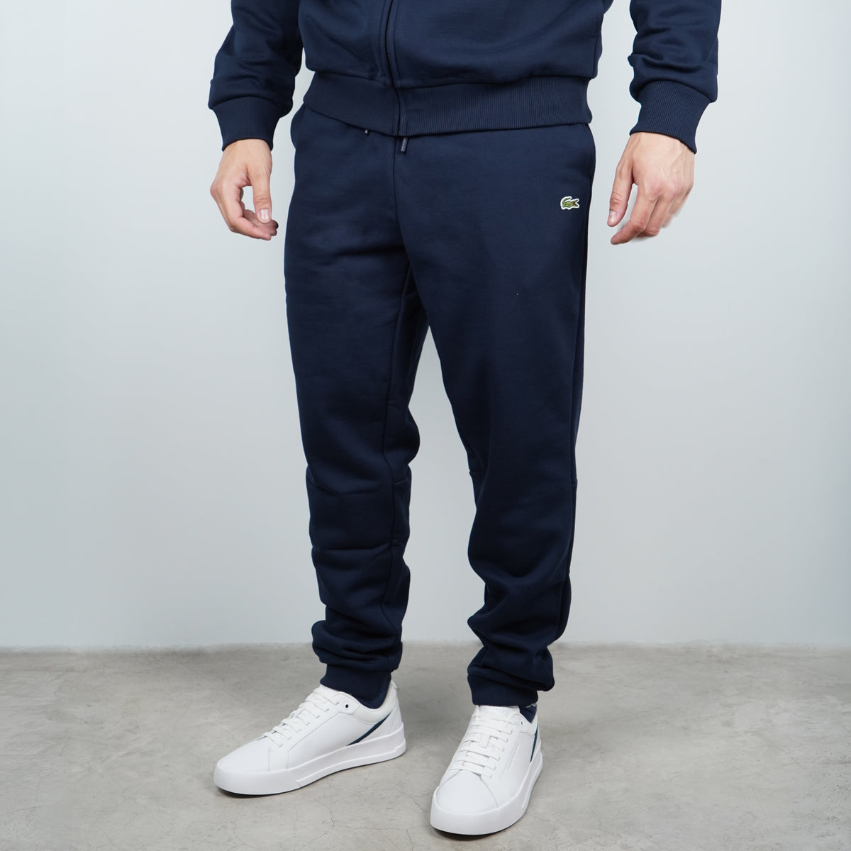 Pantaloni Felpa Lacoste XH8869-00-166 Bleu Nuit Tapered Fit