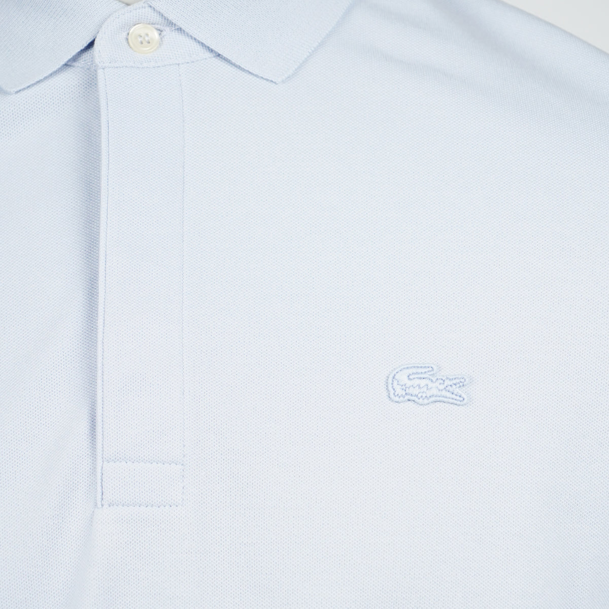 Polo Lacoste Paris PH5522-00-J2G Bleu Clair in Piqué Stretch Regular Fit