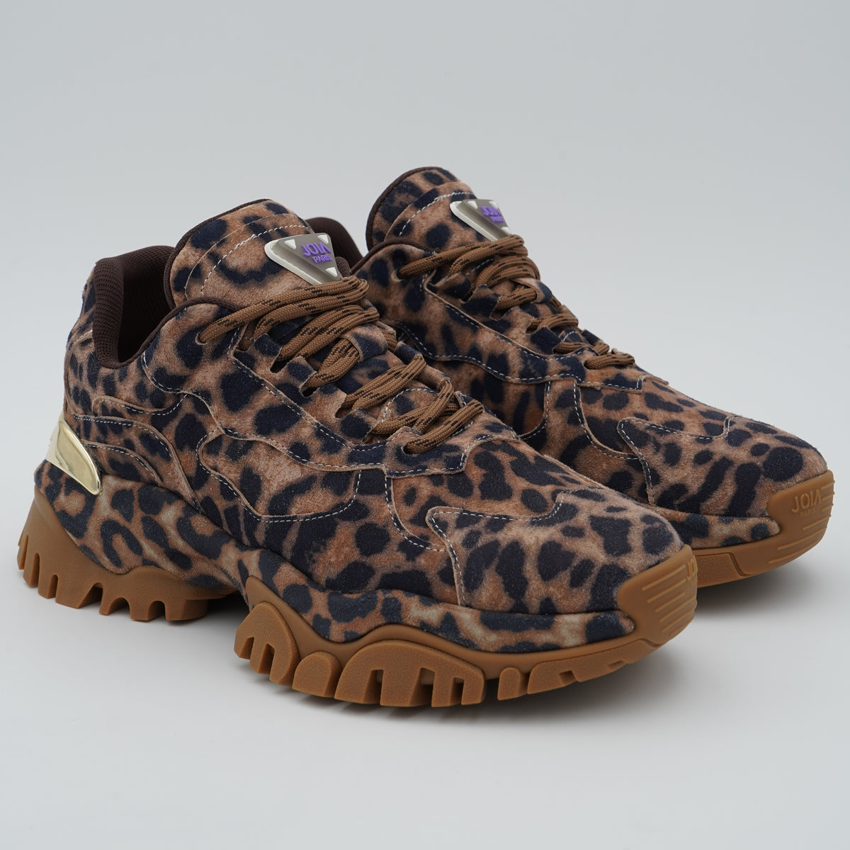 Sneakers Joia Paris 202602W118 Claw Animalier con Suola Chunky