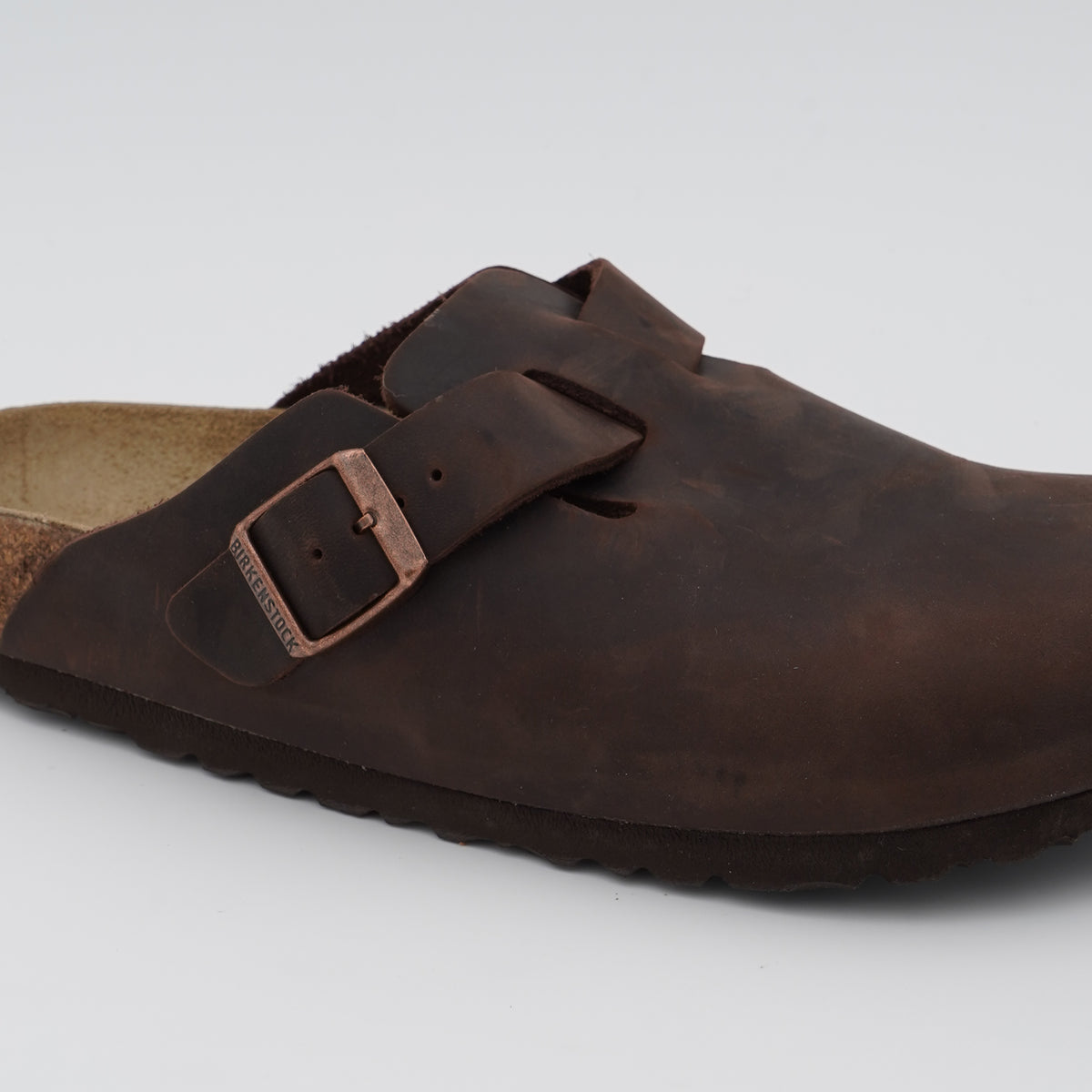 Sabot Birkenstock Boston BS 0860133 Habana con Fibbia Regolabile