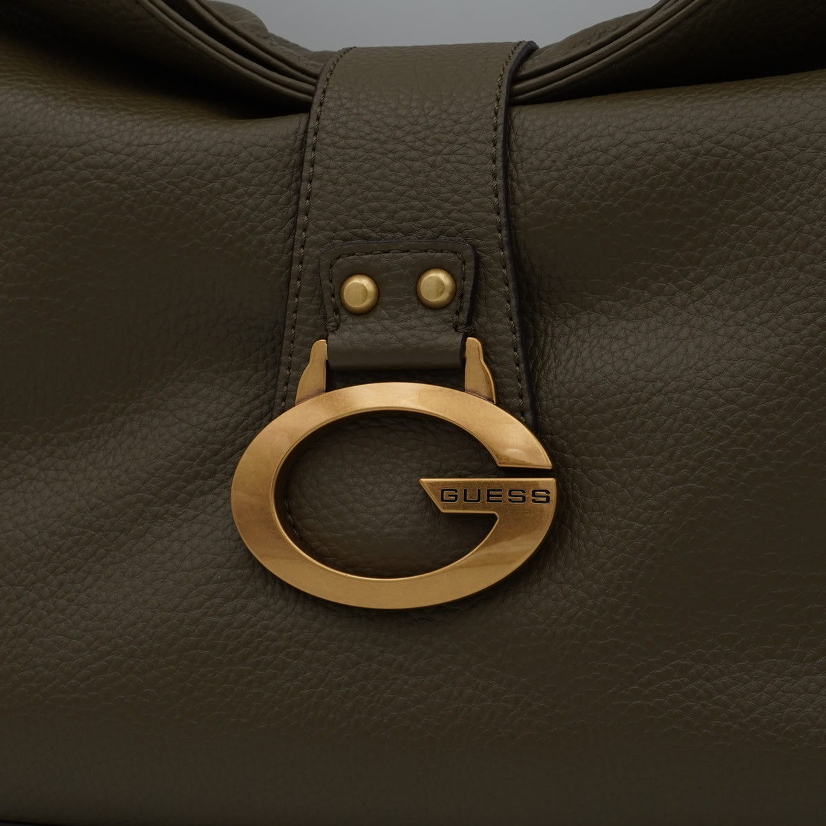 Borsa a Spalla Guess Camden HWBB9308020 Olive Verde Oliva con Logo G Dorato