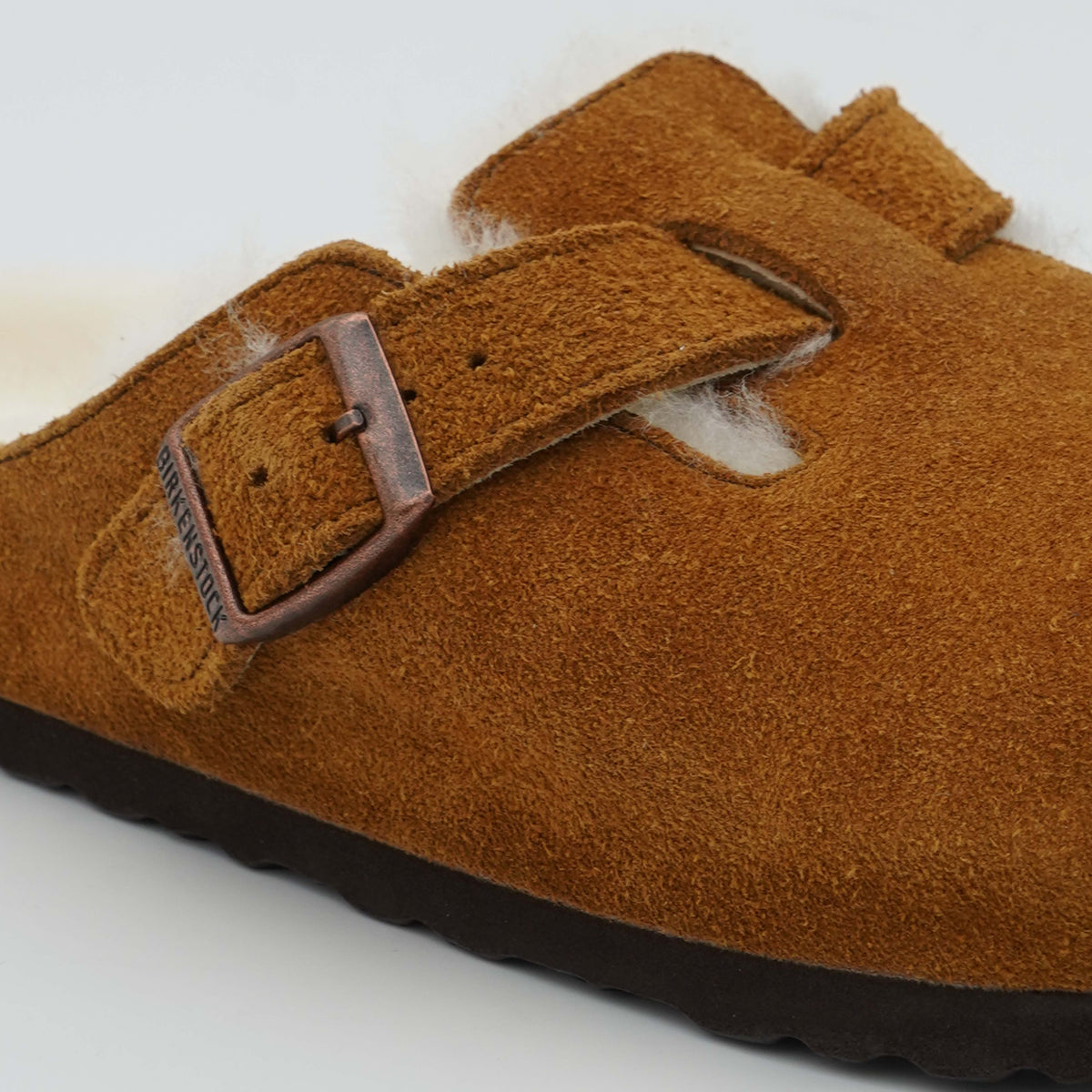 Sabot Birkenstock Boston VL Shearling 1001141 Mink