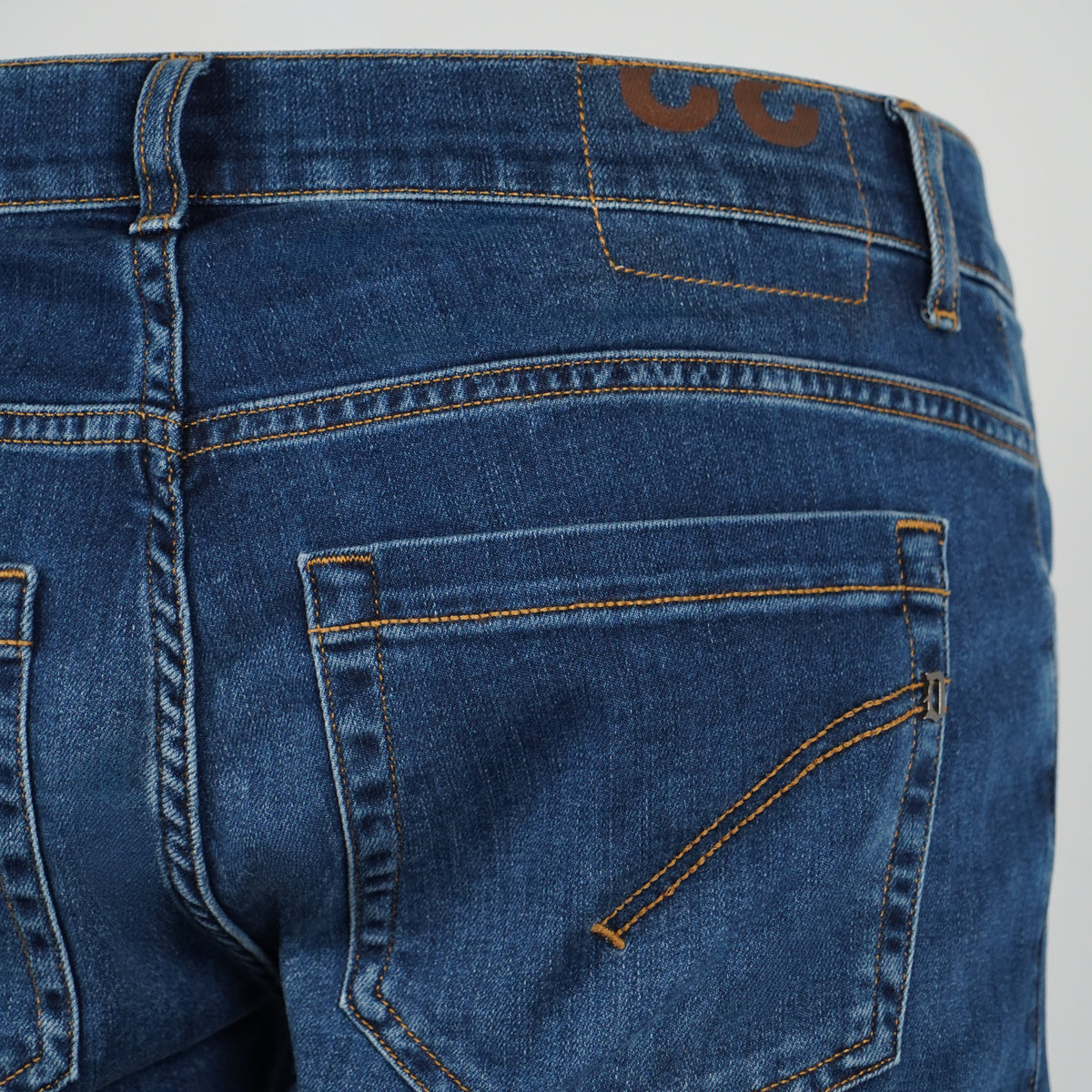 Jeans Dondup George UP232DS0389UMD5-800 Blu Skinny Fit in Denim Stretch Coolmax