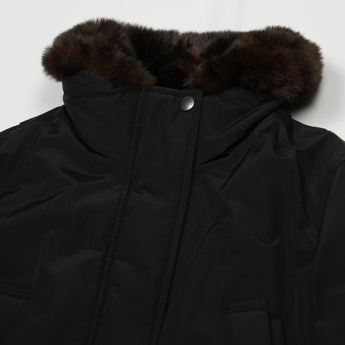 Parka Woolrich Erie 2245frut0001 Nero con Pelliccia