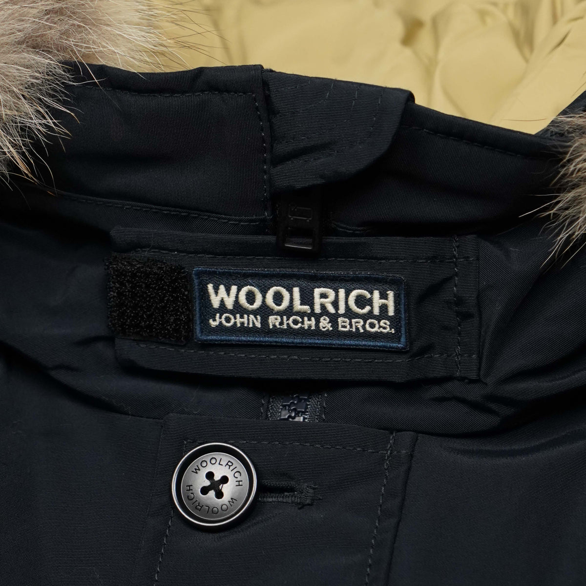 Bomber Woolrich Polar Melton Blue