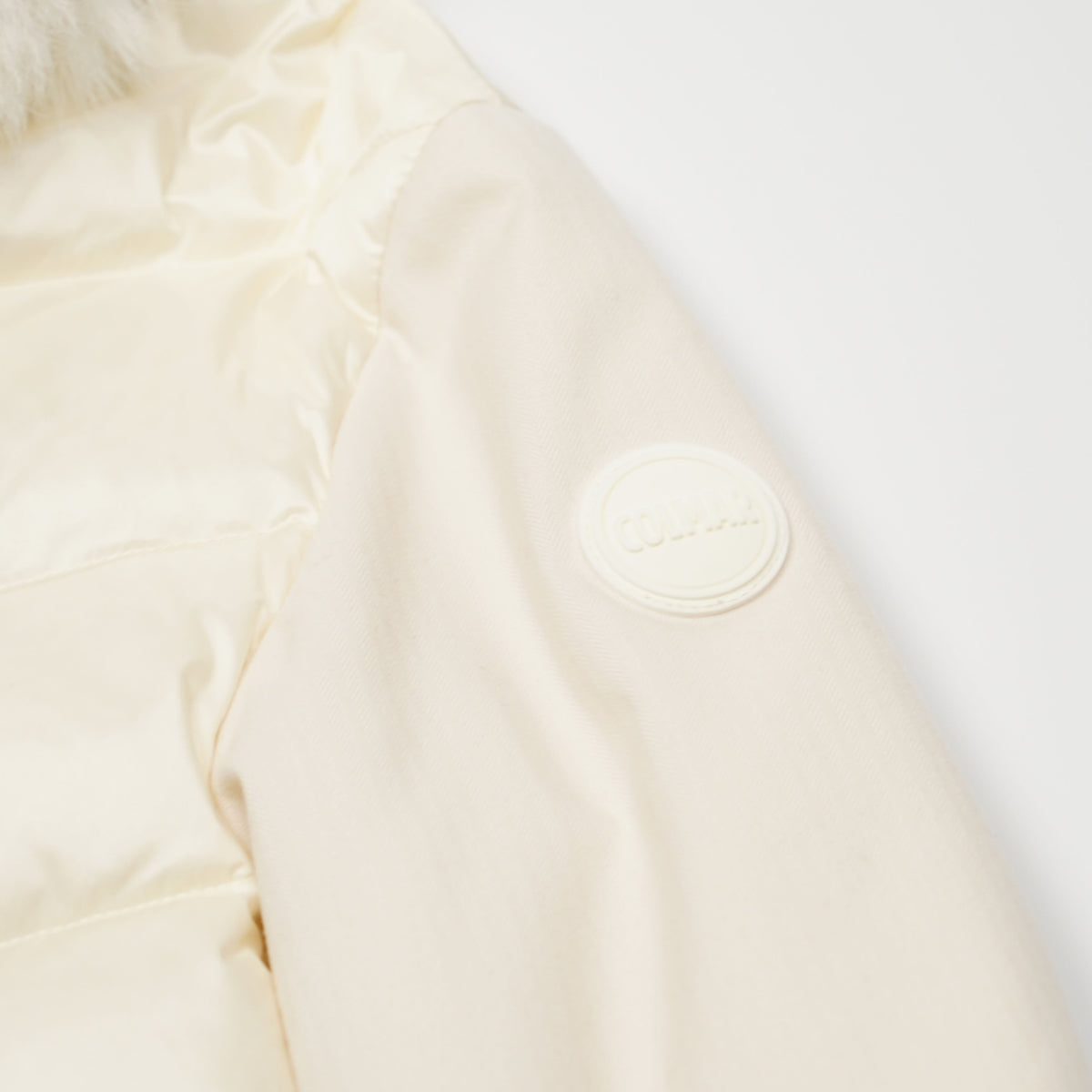 Piumino Lungo Colmar 2231E 624 Bianco Panna