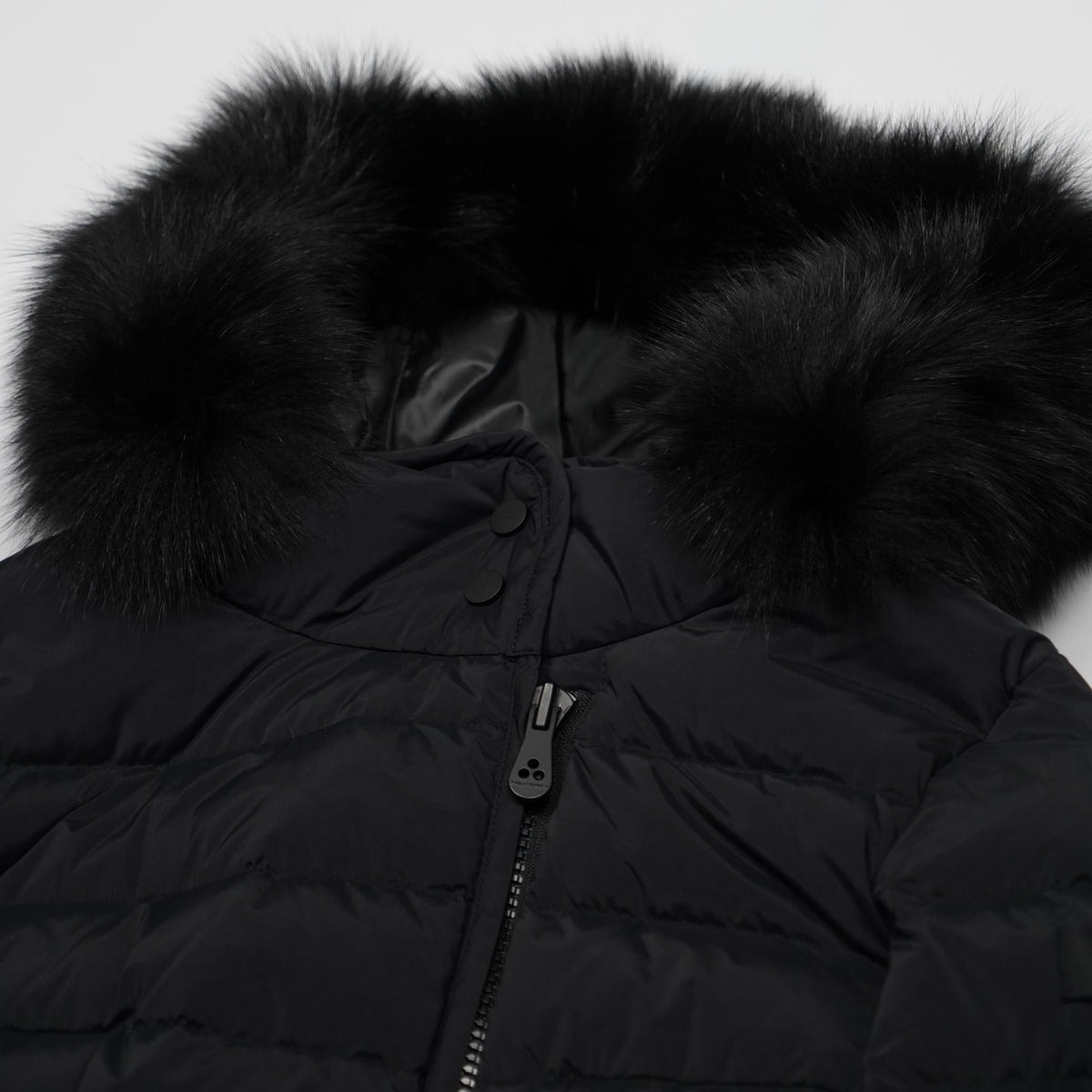 Piumino Lungo Peuterey Seriola Fur 5458 808 Blu Notte