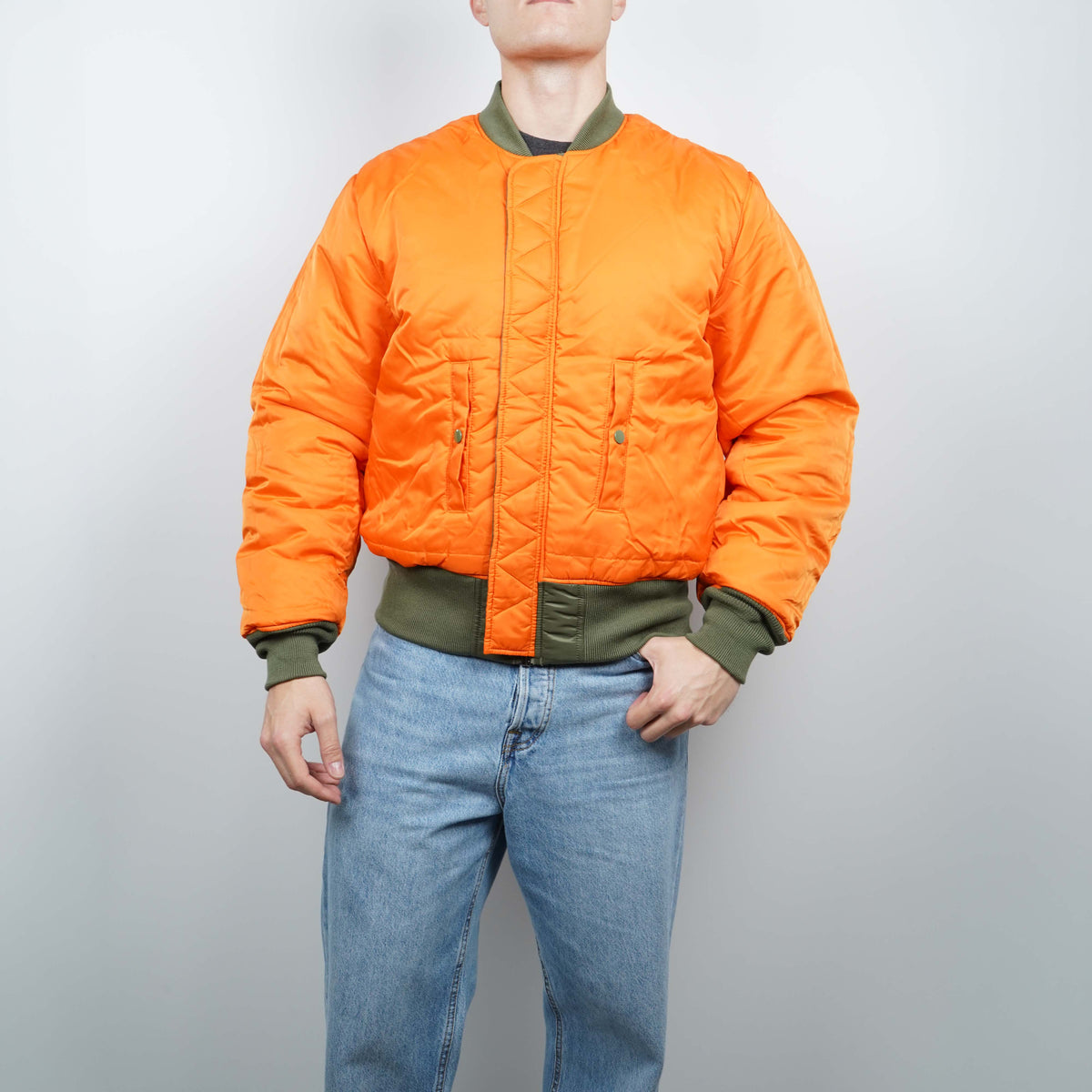 Bomber Alpha Industries 100101 MA-1 Heritage Verde
