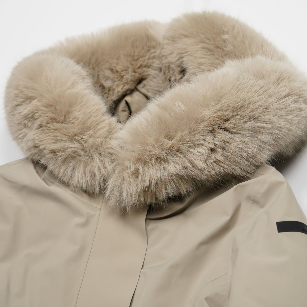 Piumino Lungo RRD W26511F Montecristo Long Fur 87 Beige