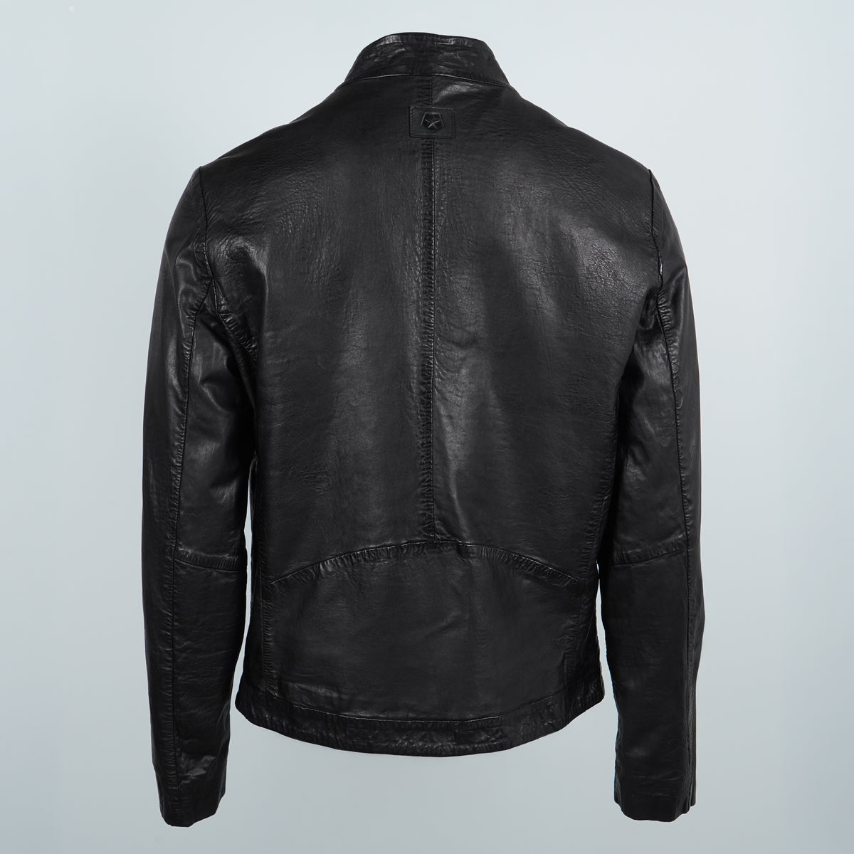 Giubbotto in Pelle Milestone Fidelio 511069603909801 Colore 79 Nero Biker