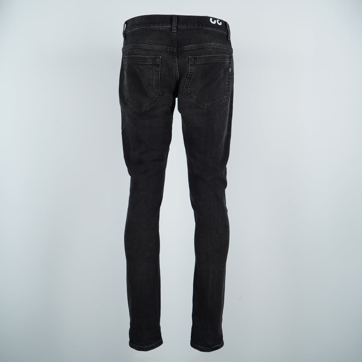 Jeans Dondup George UP232DS0369ULM3-999 Nero Lavato Slim Fit in Denim Stretch