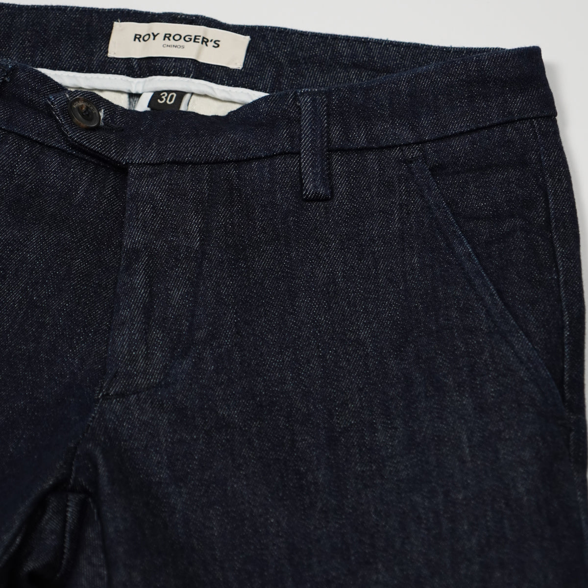 Jeans R.ROGER'S RINSE in cotone lavaggio blu scuro