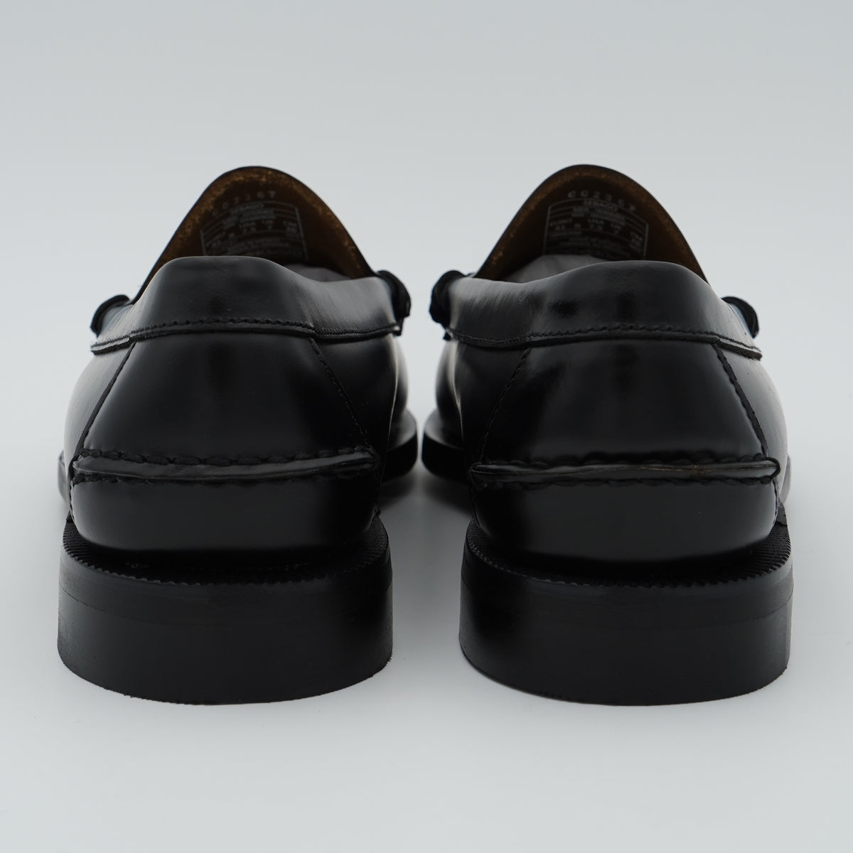 Mocassino Sebago Classic Dan 7000300-902 Black in Pelle Nera