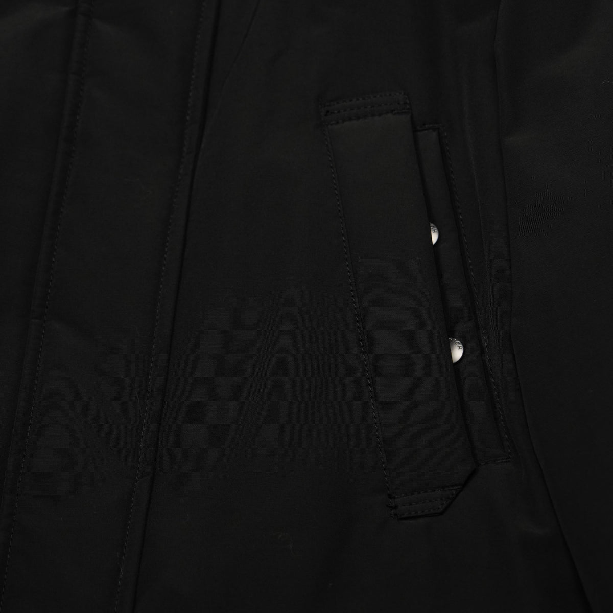 Parka Woolrich Erie 2245frut0001 Nero con Pelliccia