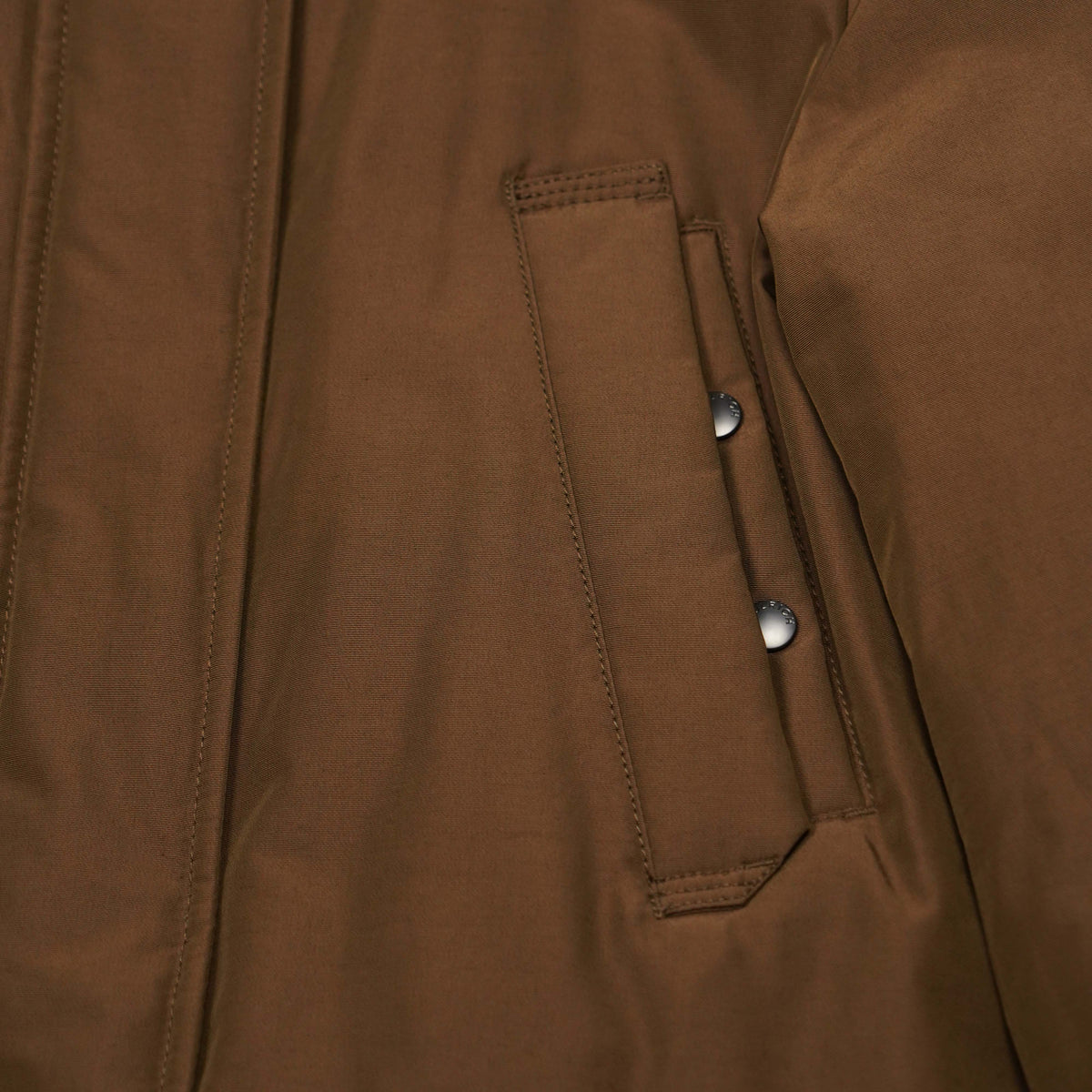 Parka Woolrich Erie 2245frut0001 Marrone con Pelliccia