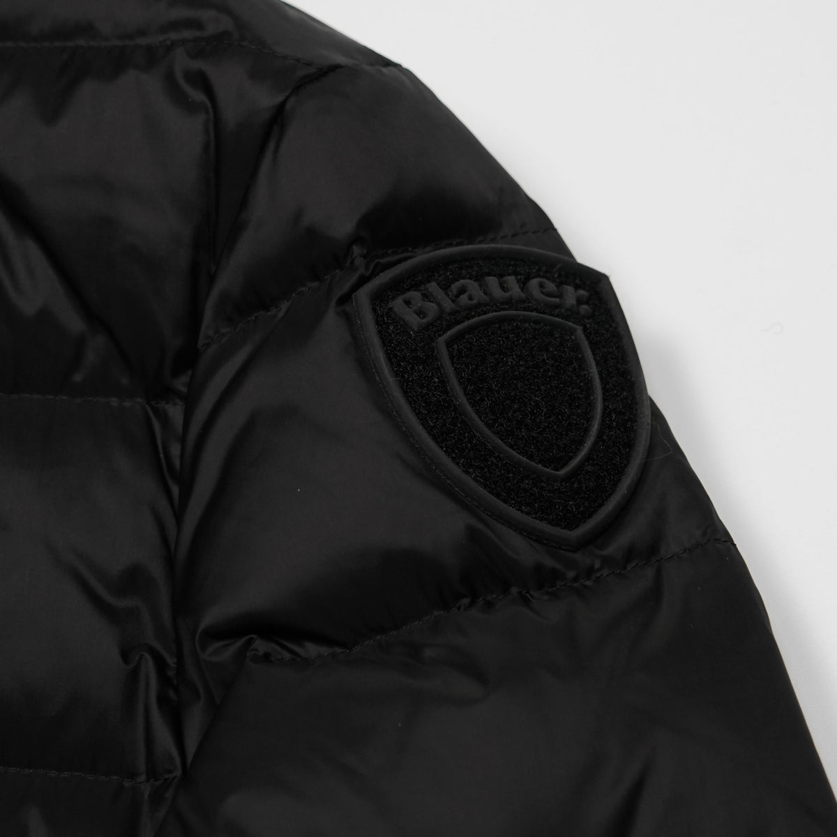 Piumino Blauer Arcadia 26WBLDC03038 999EI Nero con Imbottitura in Piuma