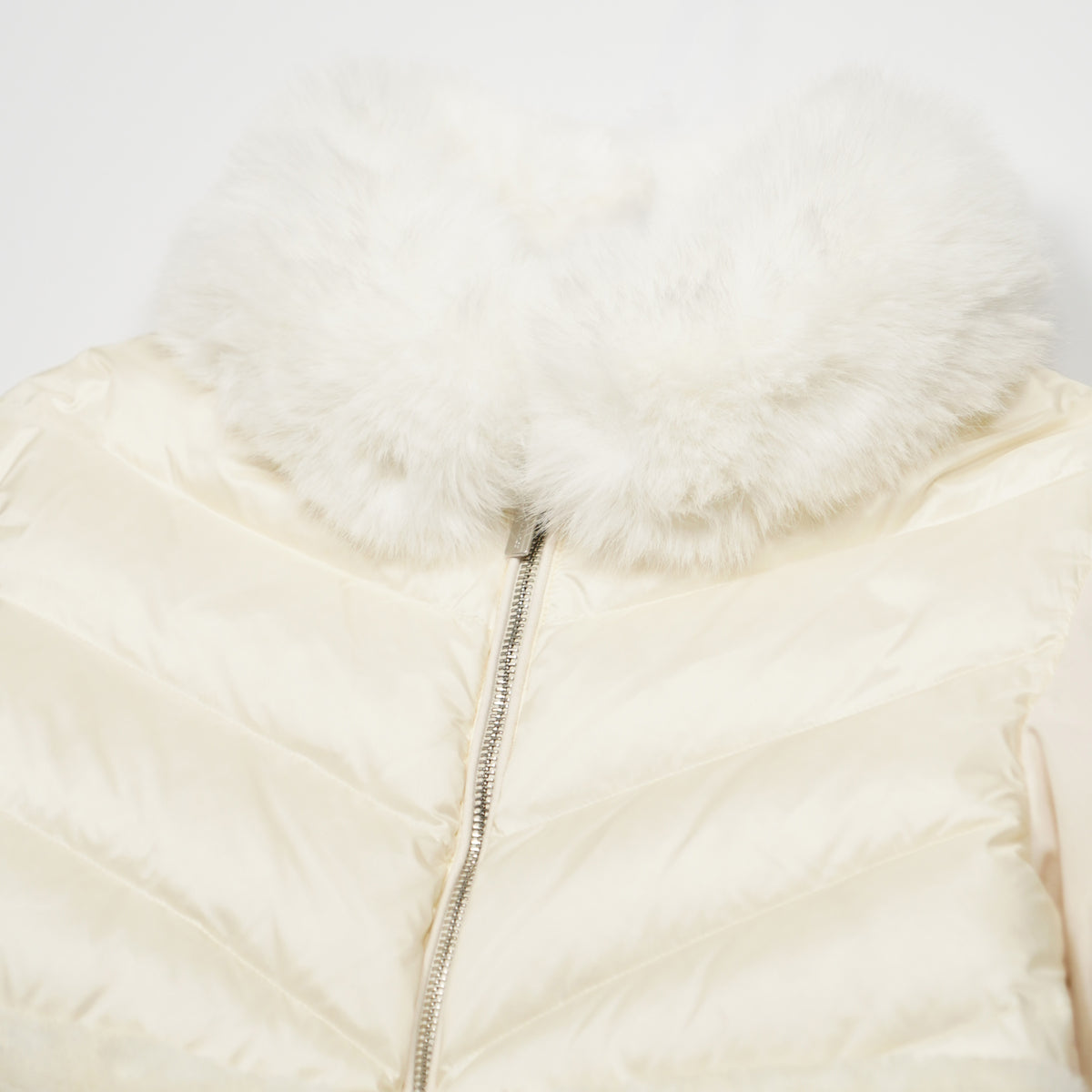Piumino Lungo Colmar 2231E 624 Bianco Panna