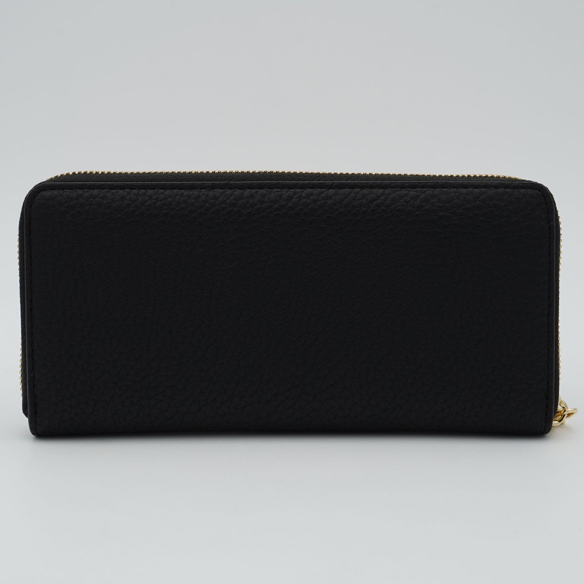 Portafoglio Ermanno Firenze by Ermanno Scervino Blackly Large Zip Wallet 12600431 Nero con Zip e Logo Dorato
