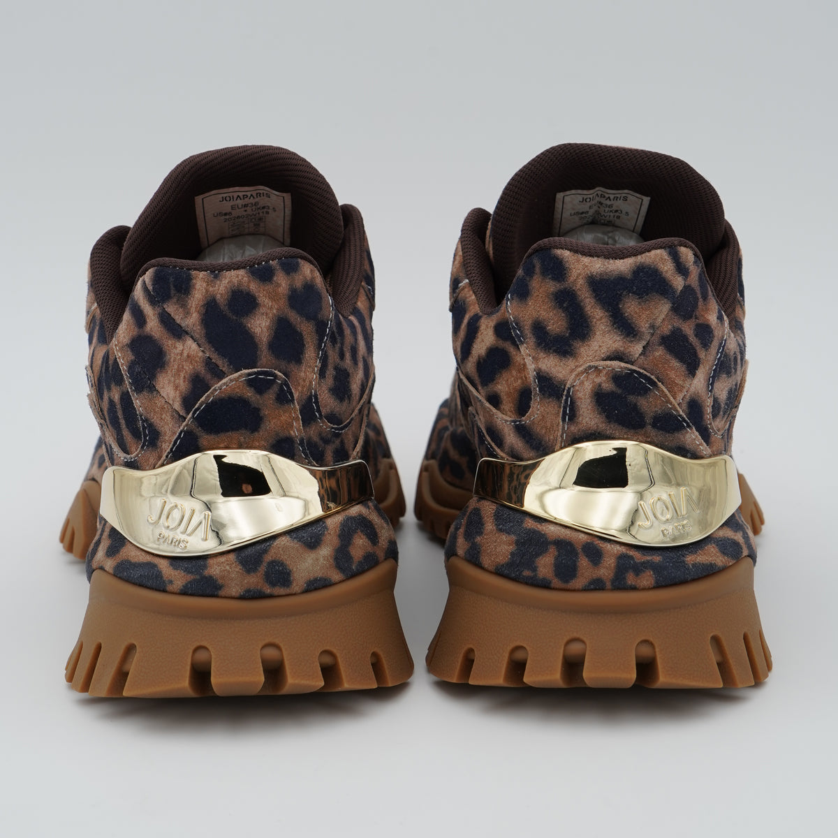 Sneakers Joia Paris 202602W118 Claw Animalier con Suola Chunky