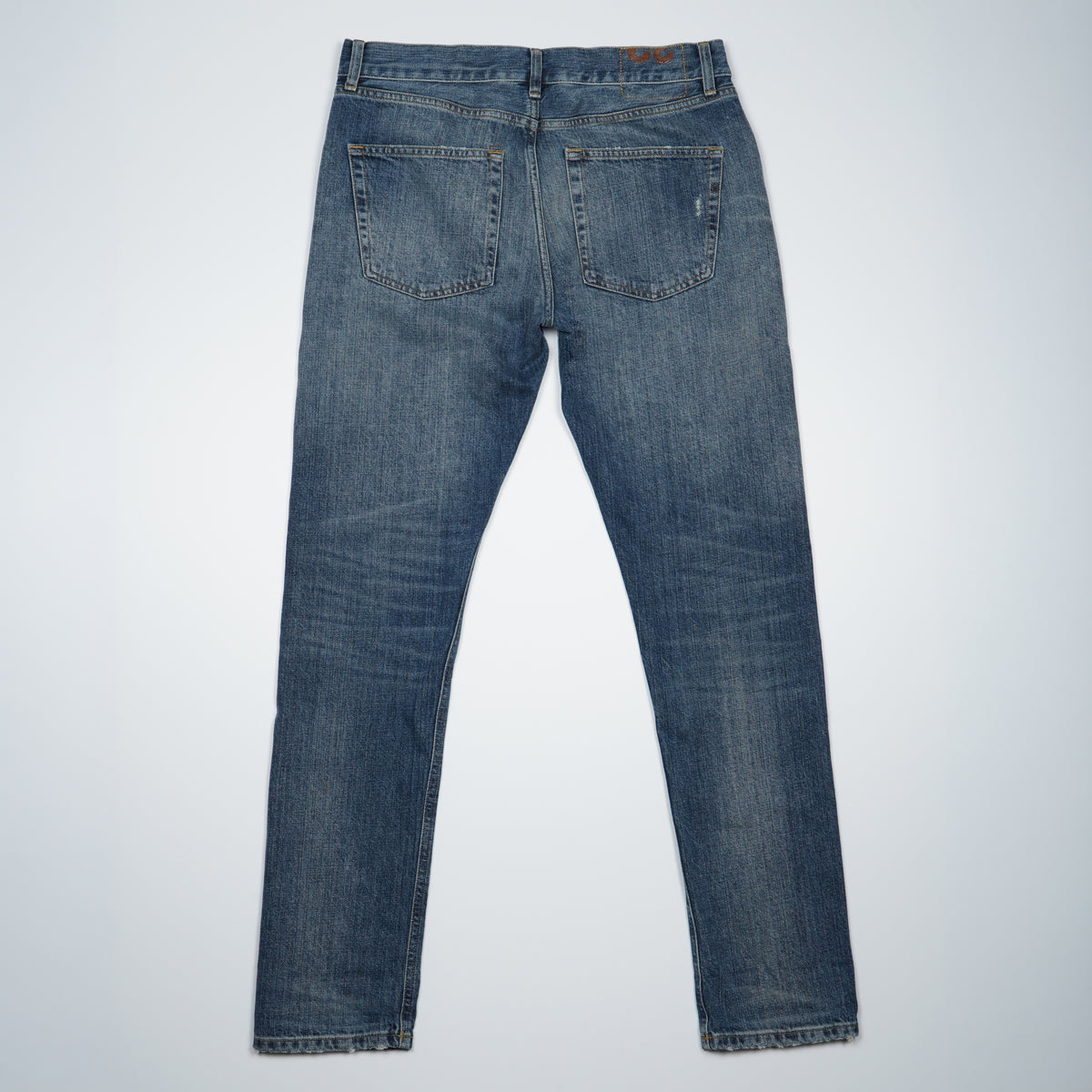 Jeans Dondup Icon UP563DFE311UMT5-800 Blu Slim Fit in Denim Fisso