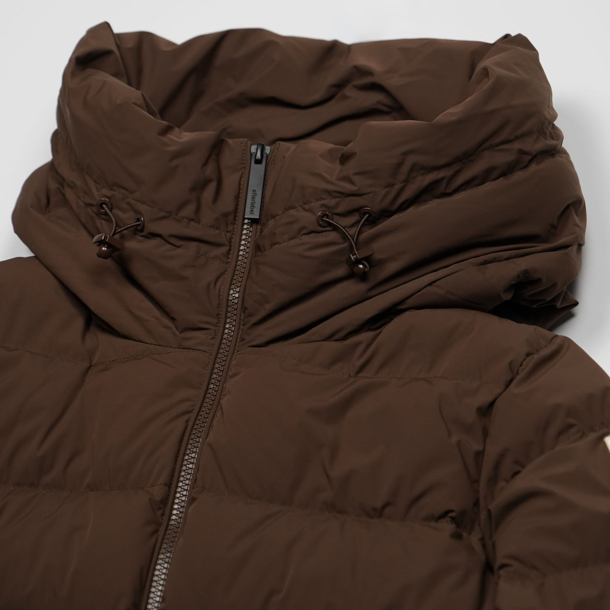 Piumino After Label Levi N7864 290 Marrone Oversize