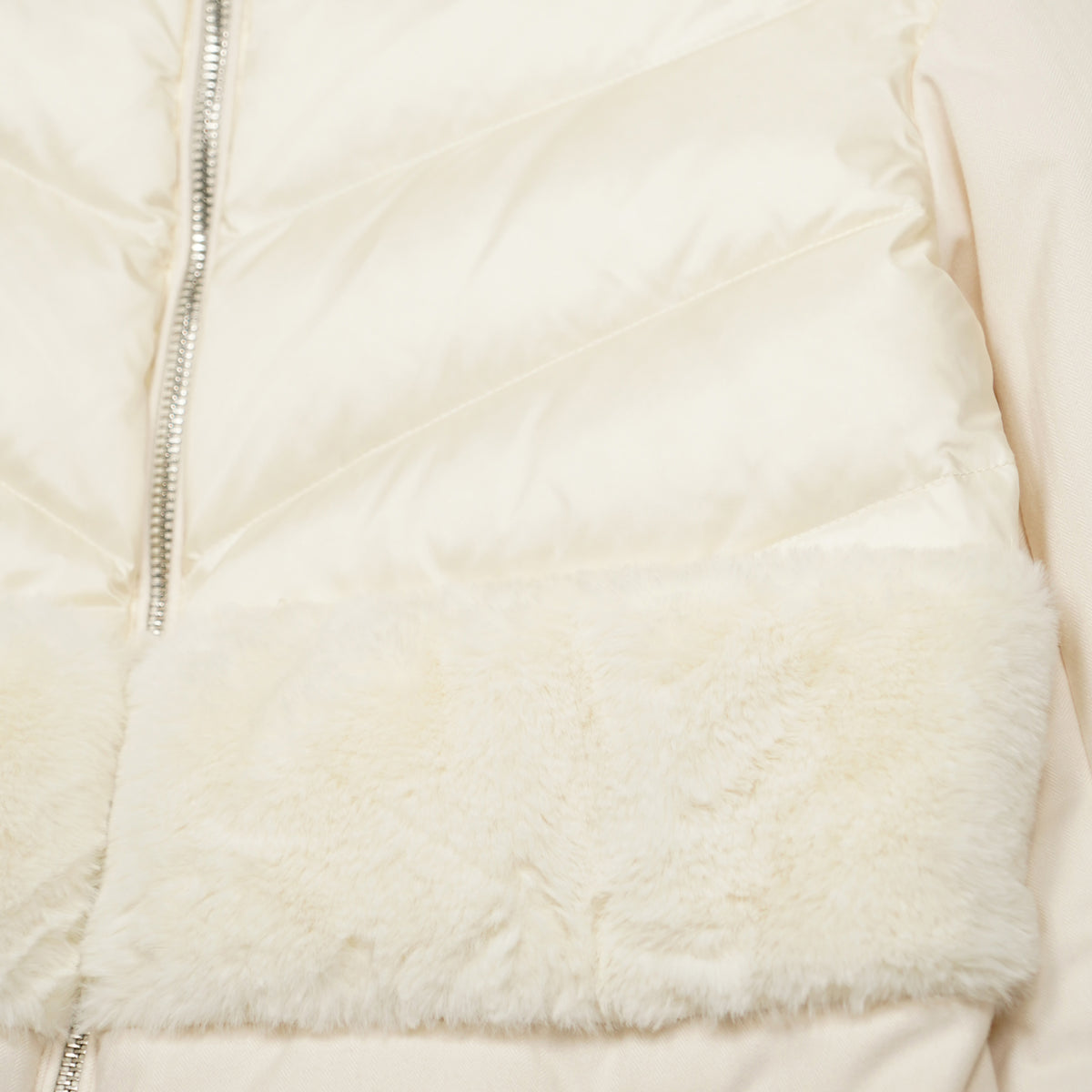 Piumino Lungo Colmar 2231E 624 Bianco Panna