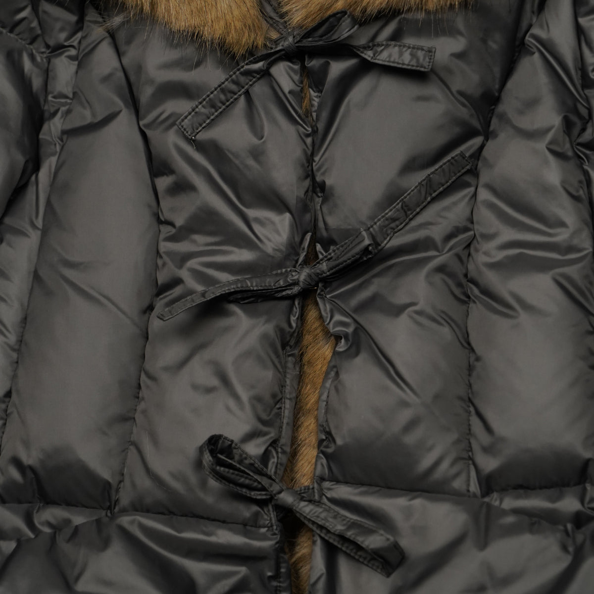 Piumino Peuterey Vertis Ecofur 5748 689 Grigio Antracite