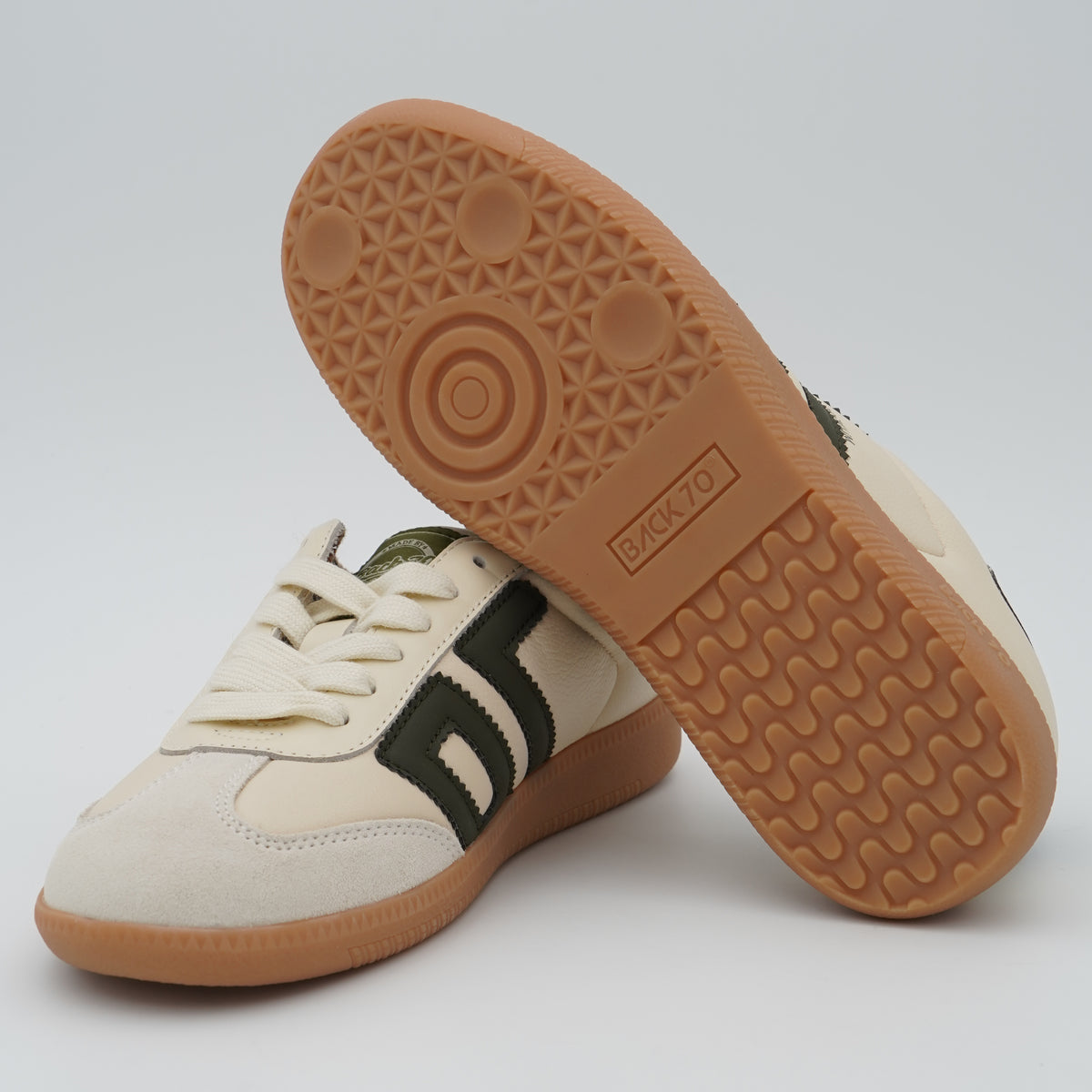 Sneakers Back 70 Cloud Spongy Nappa Milk Olive 70
