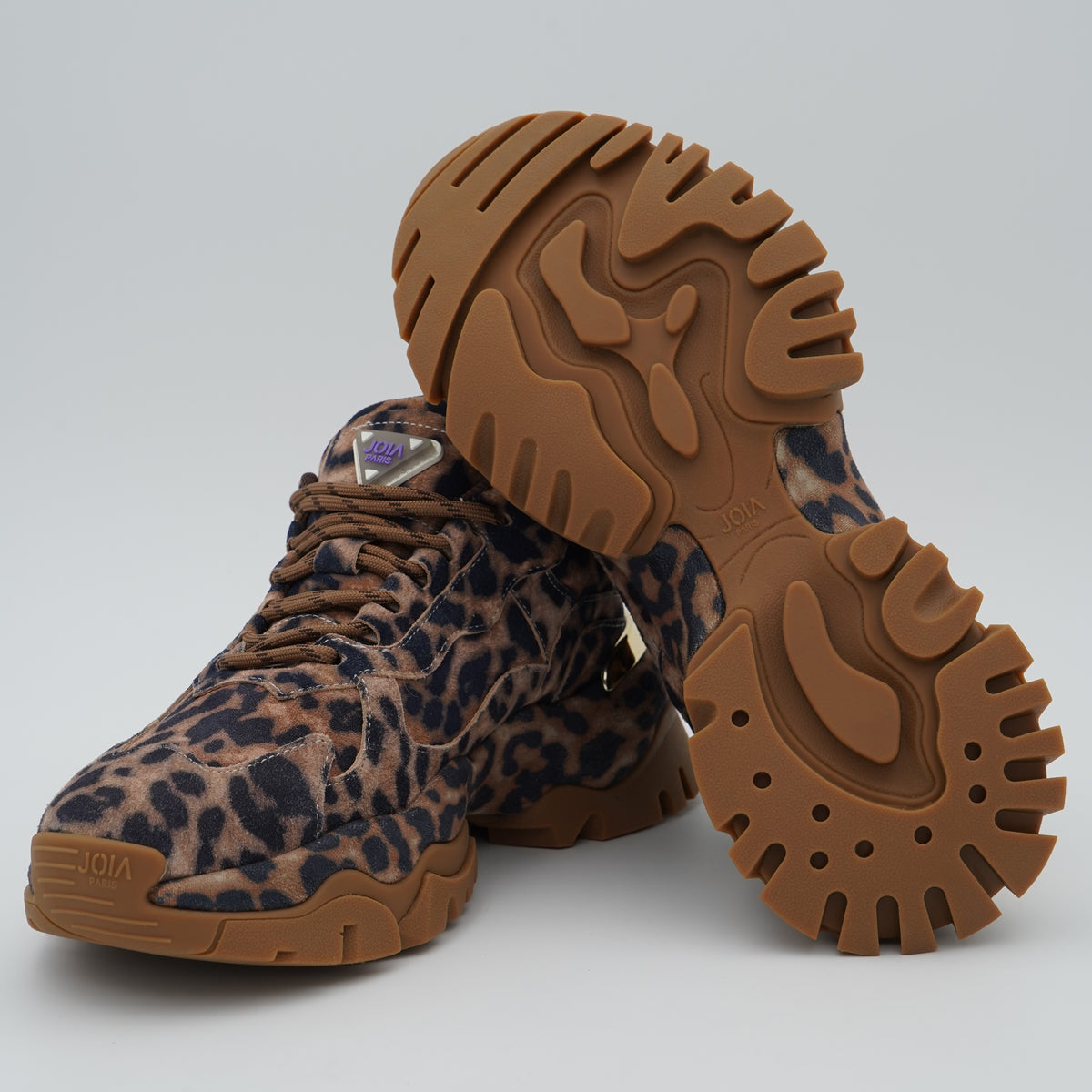 Sneakers Joia Paris 202602W118 Claw Animalier con Suola Chunky