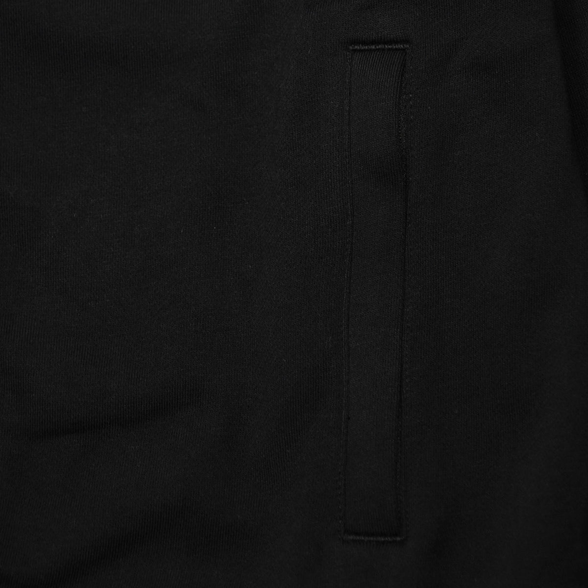 Felpa Zip SUN68 Track Zip Basic Fleece F46101-11 Nero in Misto Cotone