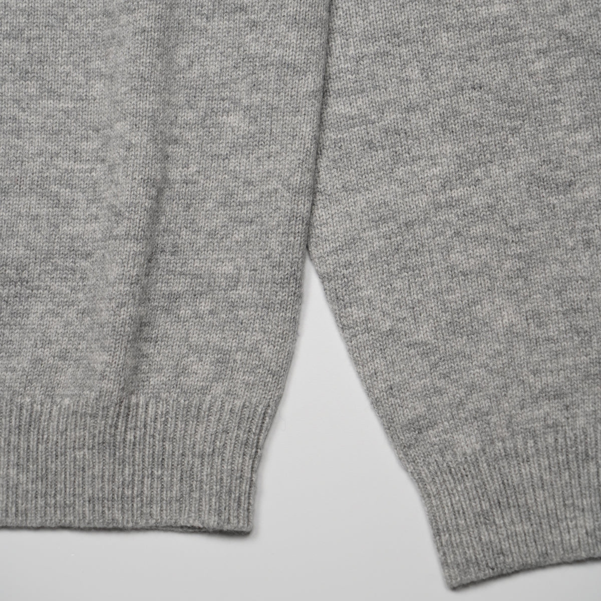 Maglione Girocollo SUN68 Sweater Warm Wool K46112-06 Grigio Chiaro in Lana e Cashmere