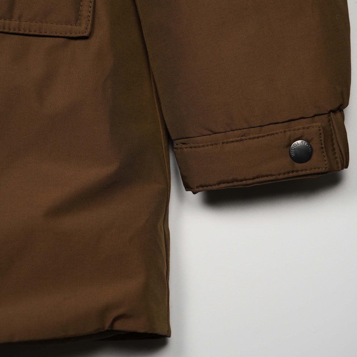Parka Woolrich Erie 2245frut0001 Marrone con Pelliccia