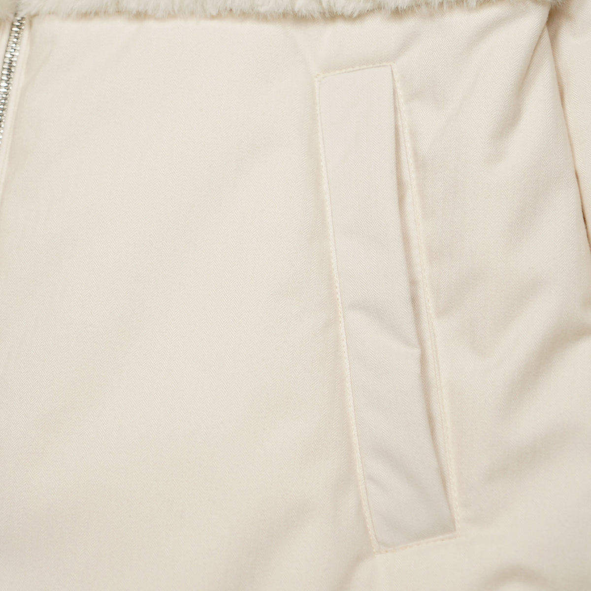 Piumino Lungo Colmar 2231E 624 Bianco Panna