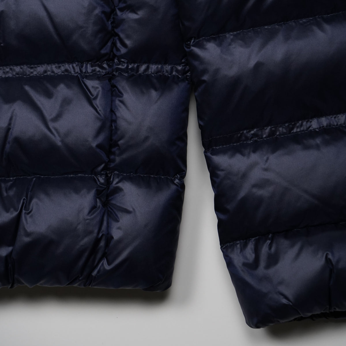 Piumino Blauer Belmont Blu Navy Lucido Imbottito in Piuma