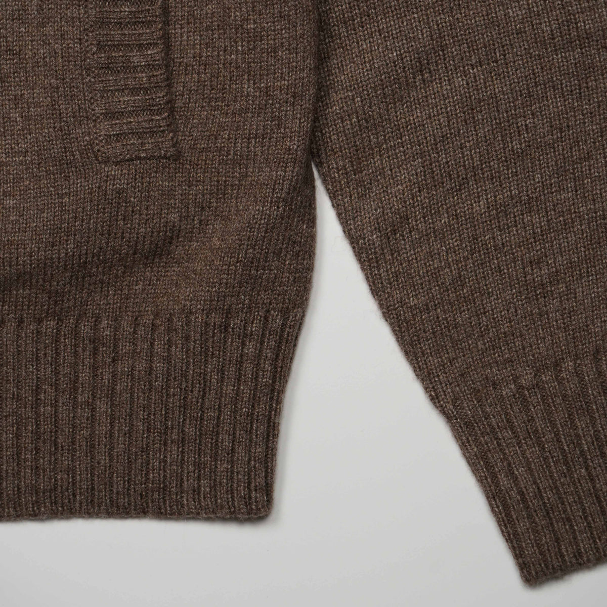Cardigan SUN68 Buttons Warm Wool K46113-66 Tortora in Misto Lana e Cashmere