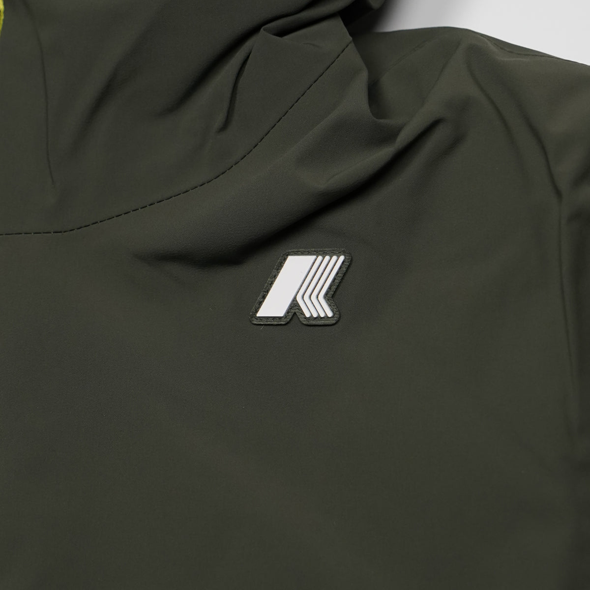 Giubbotto Kway Jack ST Warm Double k6128vw DD5 Verde Scuro e Grigio