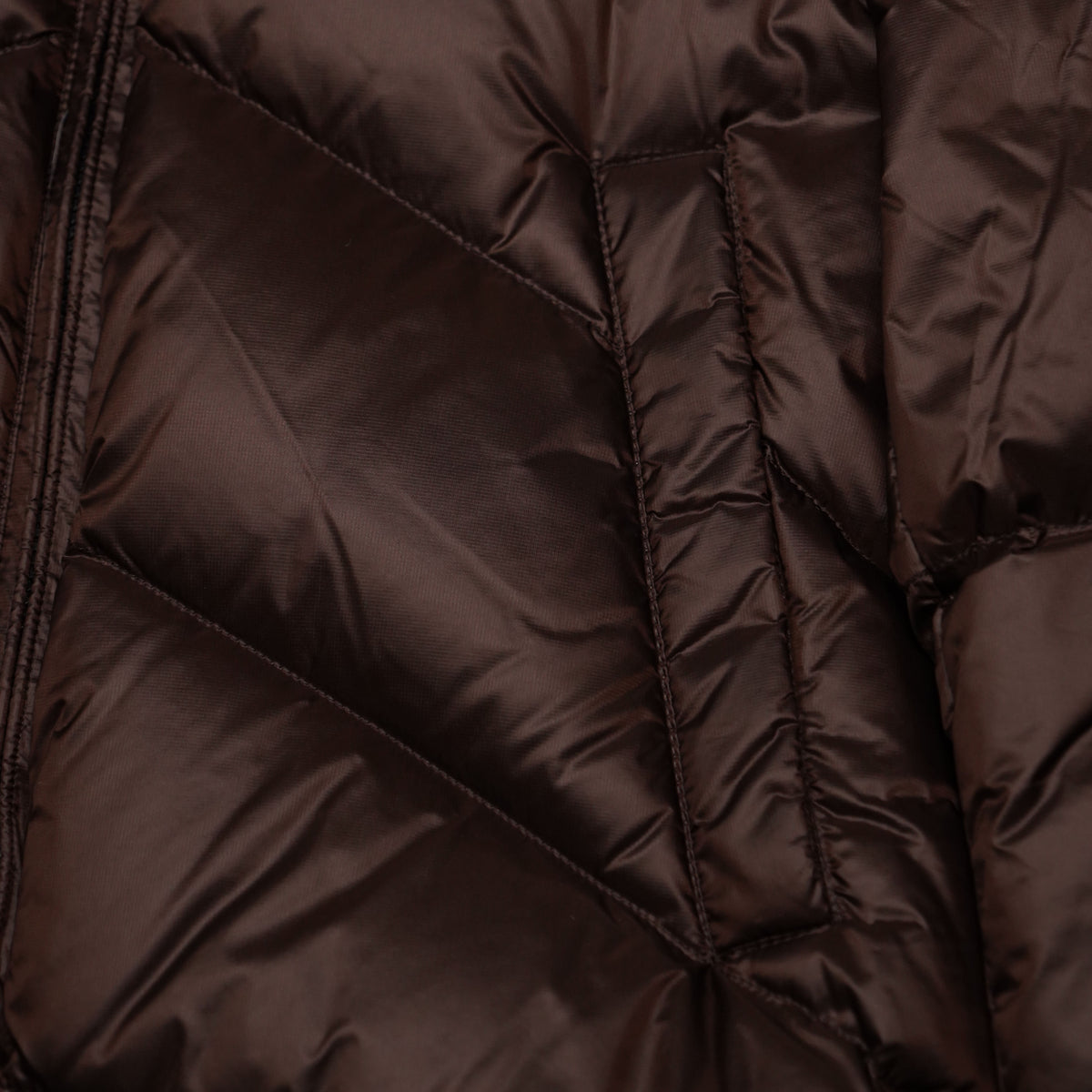 Piumino Corto After Label Helsinki N051 290 Marrone Oversize