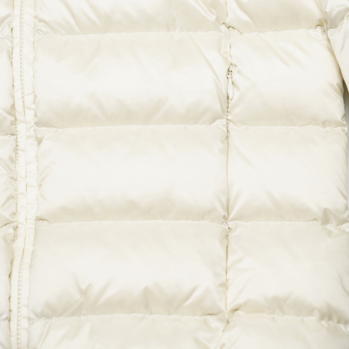 Piumino Colmar 2222 624 Bianco Panna con Inserti in Maglia