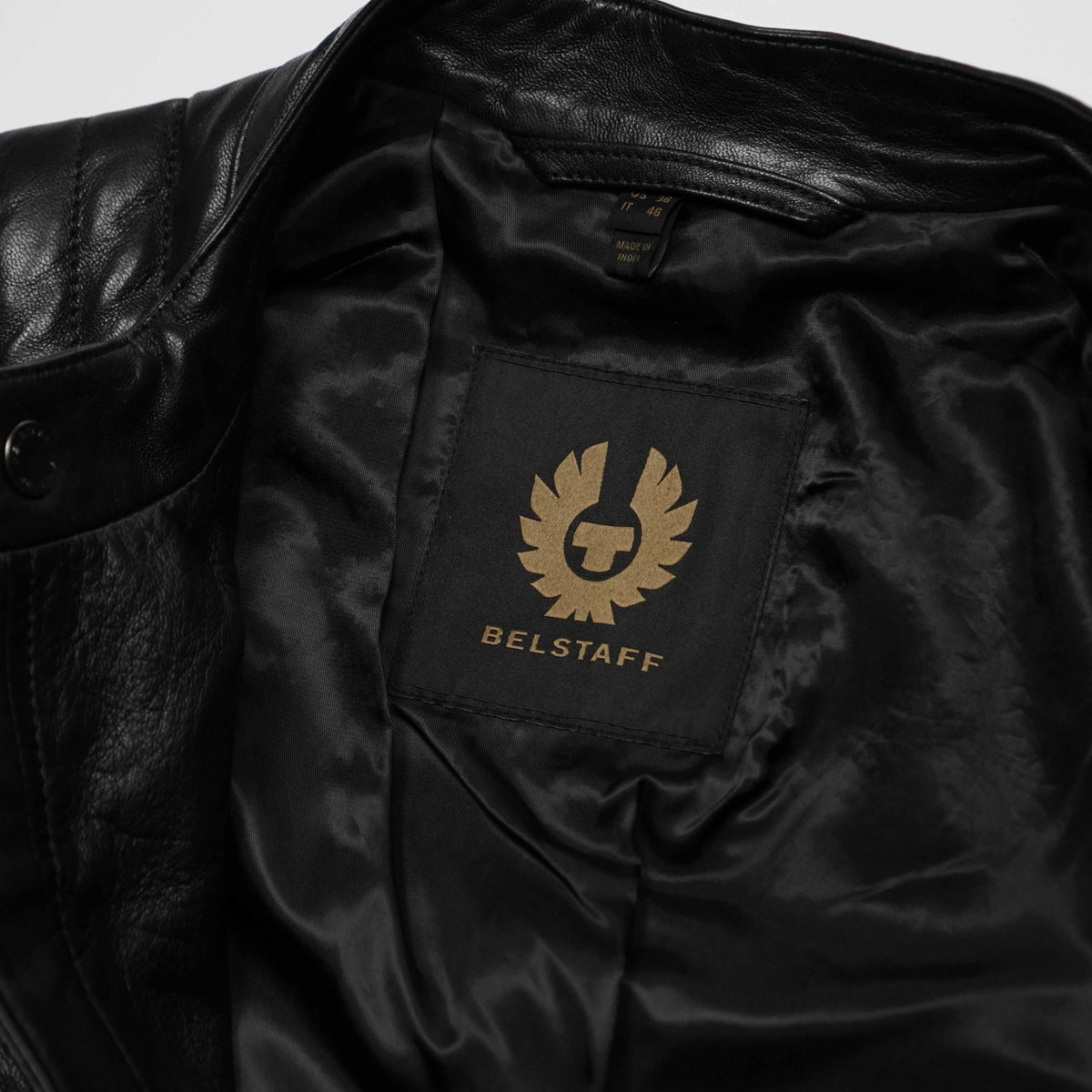 Giacca Belstaff V Racer 100038 Nera in Pelle