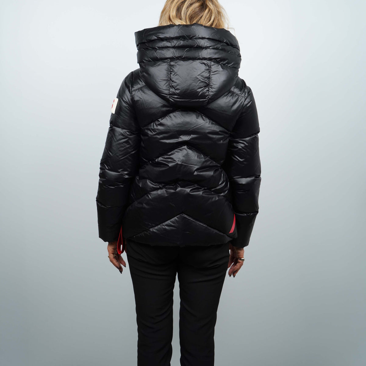 Piumino Corto After Label Helsinki N051 999 Nero Oversize