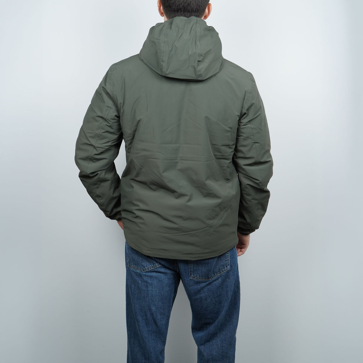 Giubbotto Kway Jack ST Warm Double k6128vw DD5 Verde Scuro e Grigio
